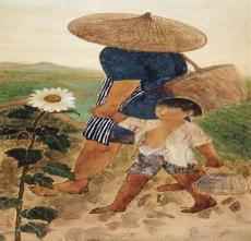 中国人物名画模仿